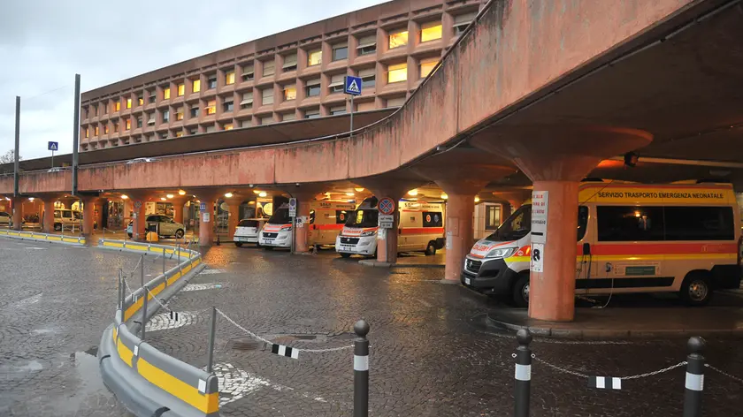 Udine 5 gennaio 2022 Pronto soccorso ©Foto Petrussi