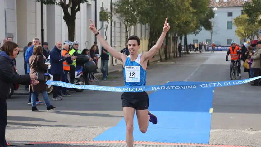 L'Ungherese Kovac taglia il traguardo (Foto Bumbaca)