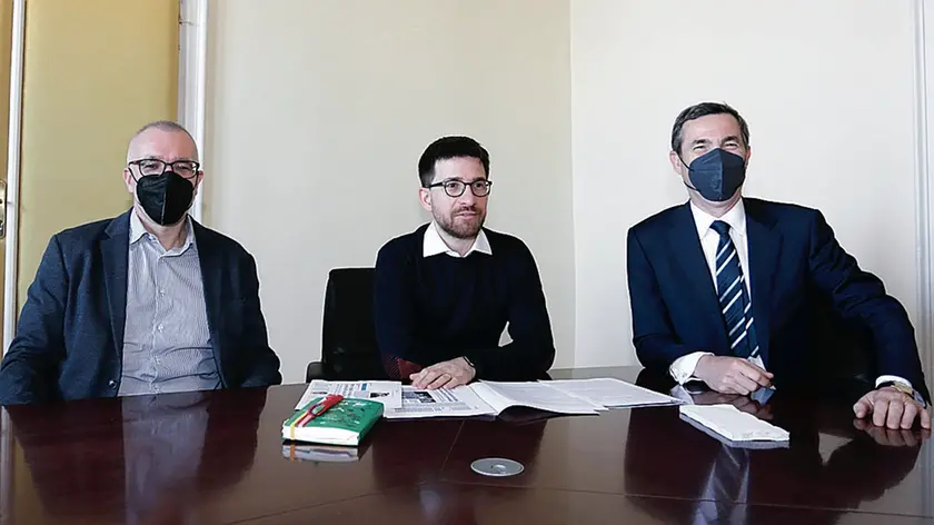 Giorgio Sclip, Paolo Altin e Alberto Pasino hanno sollevato ieri il caso. Andrea Lasorte