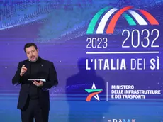 Il ministro Matteo Salvini a Trieste (Lasorte)