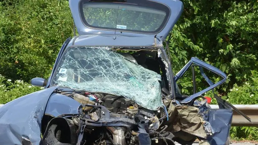Bumbaca Gorizia 25_07_2016 Gabria incidente mortale Fiat 600 © Fotografia di Pierluigi Bumbaca