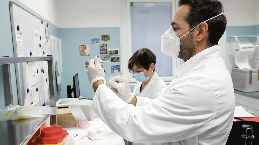 Bumbaca Gorizia 13.01.2021 Primi vaccini Covid @Pierluigi Bumbaca fotografo