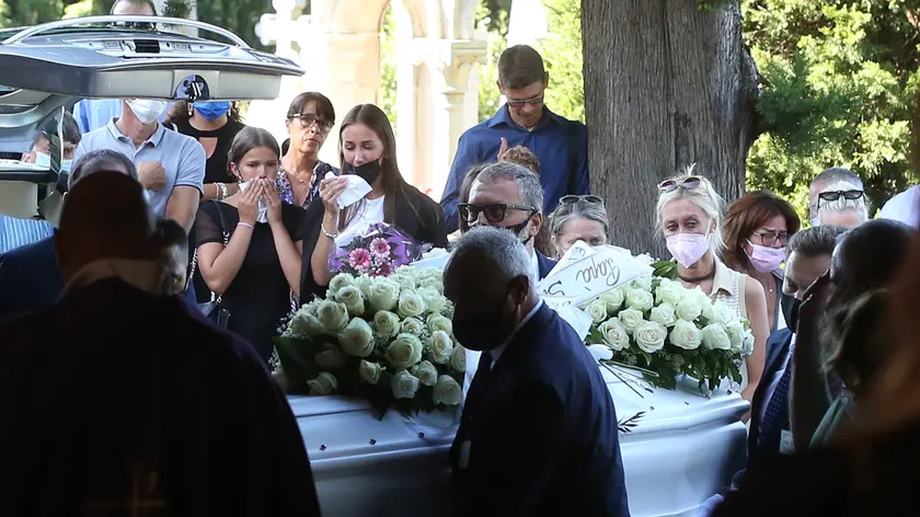 Lasorte Trieste 20/08/21 - Cimitero, Funerale Margherita Primossi