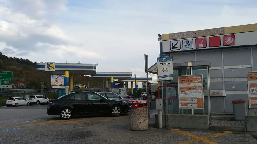 L'autogrill di Duino Sud in una foto tratta dal web