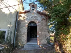 Nello scatto di Enrico Cester la chiesetta ospitata nell’isola di San Giuliano