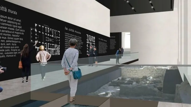 Un rendering del futuro museo