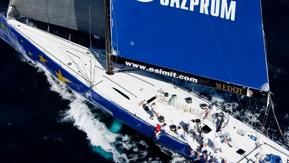 Porto Cervo, 08/09/10 Maxi Yacht Rolex Cup 2010 Esimit Europa 2 Third Race Photo: Luca Butto'/ Esimit Europa 2