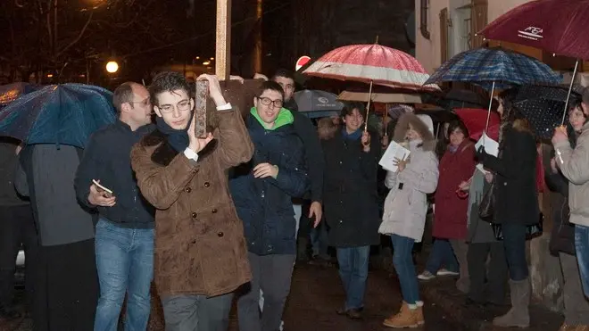 Silvano Trieste 29/03/2013 La marcia silenziosa