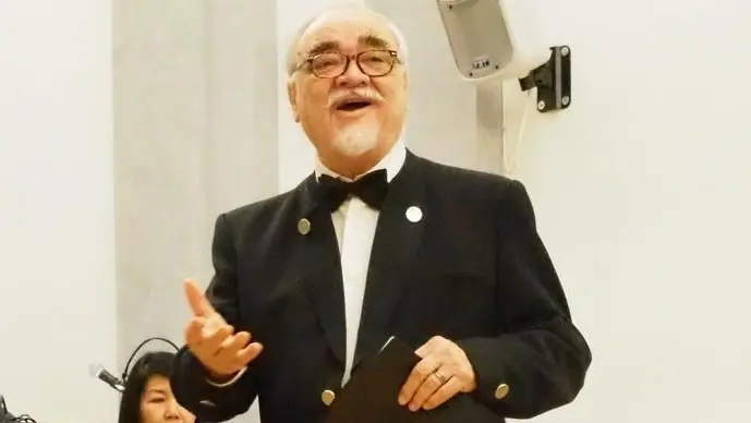 Giuseppe “Pino” Botta durante un’esibizione