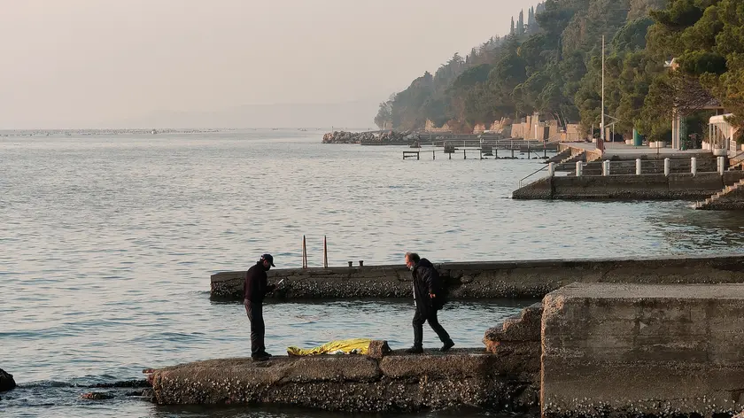 Lasorte Trieste 27/11/20 - Grignano, Cadavere rinvenuto in Mare