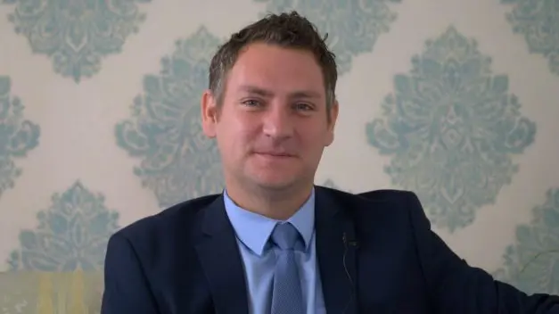 il sindaco di Ormož, Danijel Vrbnjak