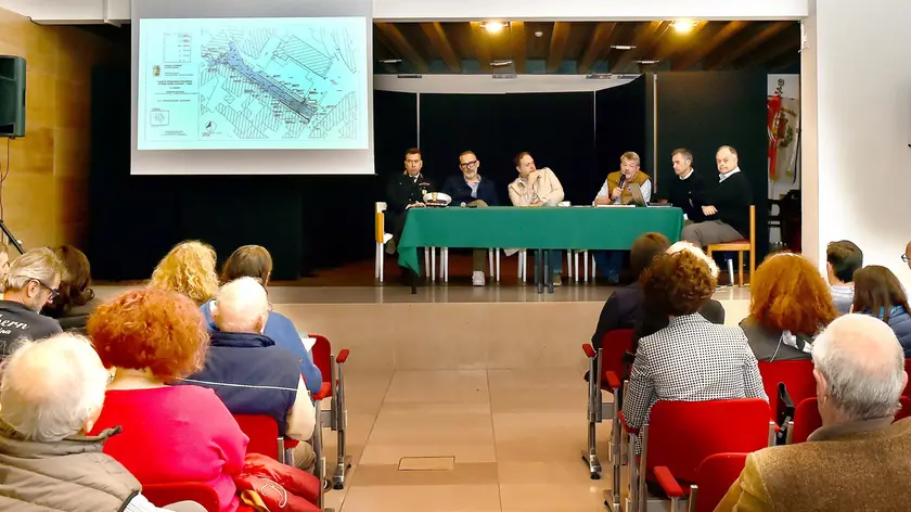 La presentazione dell’intervento di riqualificazione di piazza Libertà Foto Petrussi