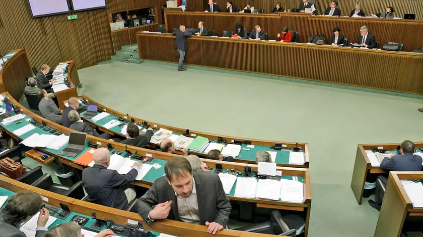 L'aula del consiglio regionale