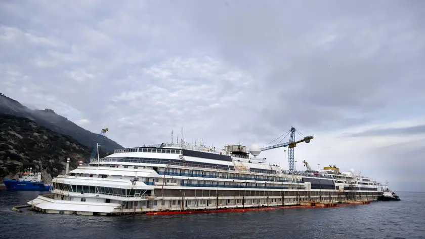 La Costa Concordia al Giglio