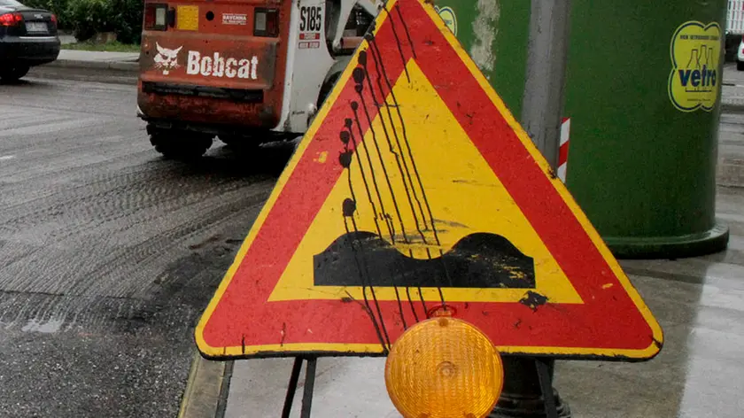 Bonaventura Monfalcone-23.02.2016 Lavori in corso-Via Mazzini-Via SS.Trinità-Ronchi dei Legionari-foto di Katia Bonaventura