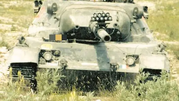 Nella foto d'archivio, un carro armato durante un'esercitazione