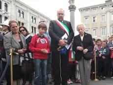 Lasorte Trieste 18/09/13 - Piazza Unità, Scoprimento Targa 75° Anniversario Leggi Razziali