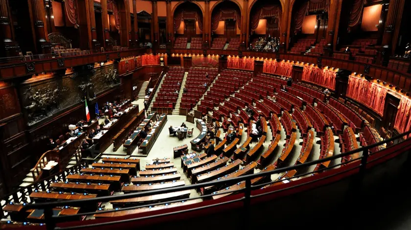 L'aula di Montecitorio