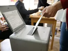 Il momento del voto in una foto di archivio