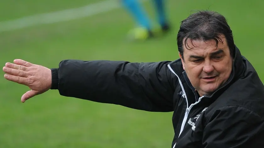 Foto BRUNI 24.01.16 Unione Calcio-Campodarsego-mister Doardo