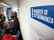 People attend to request for citizenship wage in a CGIL CAF (Centro Assistenza Fiscale - Fiscal Assistance Center) in Naples, Italy,06 March 2019. The government's 'citizenship wage' basic income kicked off on Wednesday when the official website started taking applications for the new benefit.Primo giorno per richiedere il reddito di cittadinanza nel Caf della CGIL a Napoli 6 marzo 2019..ANSA / CIRO FUSCO