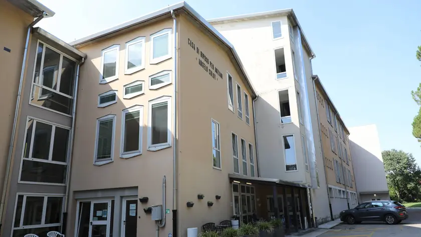 La casa di riposo "Angelo Culot" a Lucinico in uno scatto di Pierluigi Bumbaca