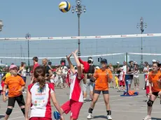 Silvano Trieste 14/06/09 Mini Volley, Piazza Unita'