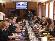 La riunione della commissione Finanze del Parlamento di Lubiana