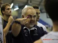 Franco Ciani, allenatore della Moncada Agrigento che domenica affronterà Trieste per giocarsi il settimo posto