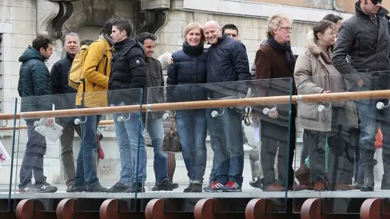 Paolo Giovannini, Trieste, 23/03/2013, Apertura del Ponte sul Canale di Ponterosso.