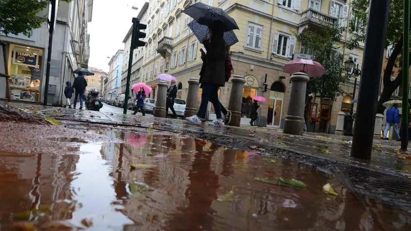 Foto Bruni Trieste 19.11.16 Temporale-pioggia intensa