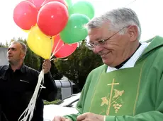 Un’immagine sorridente di don Renzo Boscarol. Foto Bonaventura