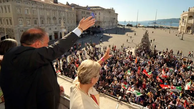 Foto BRUNI Trieste 30 05 2011 Roberto Cosolini nuovo sindaco di Trieste