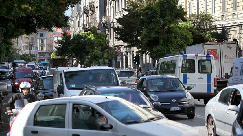 Traffico nel centro cittadino