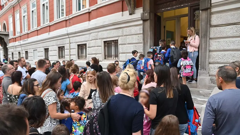 Si avvicina per tutti il primo giorno di scuola. Foto Francesco Bruni