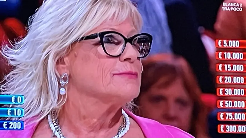 La signora Ornella ad Affari tuoi