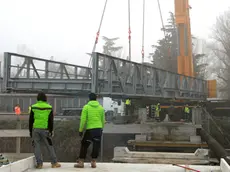 Bonaventura Monfalcone-13.12.2013 Posa ponte sul Brancolo-Staranzano-foto di Katia Bonaventura