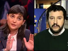 Debora Serracchiani e Matteo Salvini