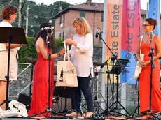 Foto BRUNI 09.08.2018 Porto Vecchio:Progetto giovani del Comune--Premiazioni e flash-mob