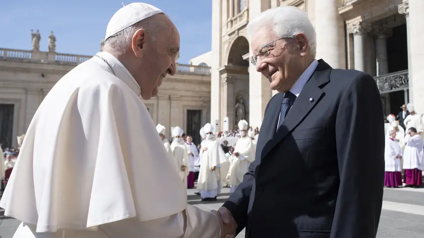 Papa Francesco e il presidente Sergio Mattarella: saranno entrambi a Trieste a luglio