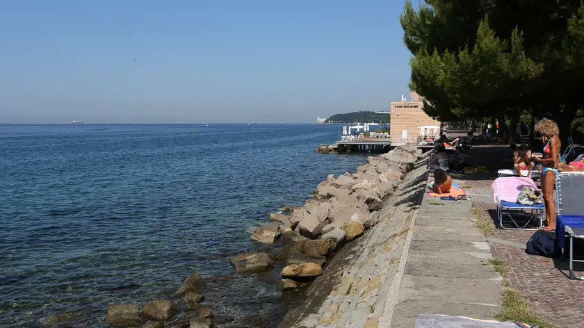 Lasorte Trieste 14/08/21 - Barcola, Area nuova spiaggia per cani