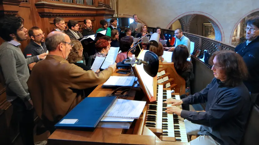 Lasorte Trieste 30/04/17 - Cattedrale di S.Giusto, Coro Cappella Civica, Direttore, Roberto Brisotto, Organo Riccardo Cossi