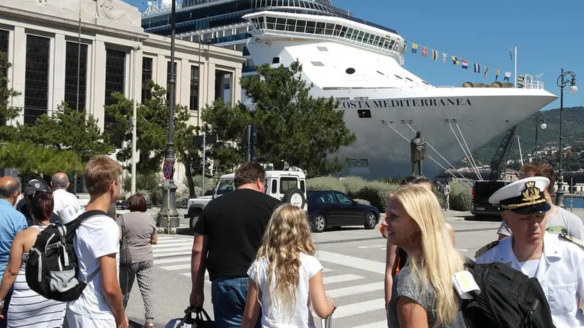 Crocieristi a Trieste