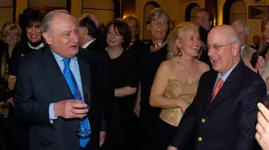Sergio Trauner (a sinistra)