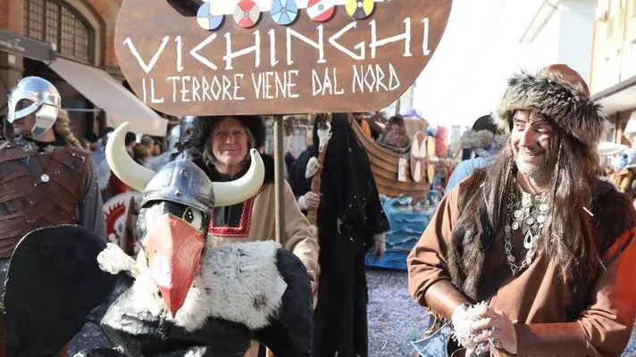 Bumbaca Gorizia 24.02.2019 Sfilata Carnevale Gorizia, 13 Romans © Fotografia di Pierluigi Bumbaca