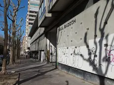 La facciata principale dell’ex fabbrica Sadoch in viale Montebello