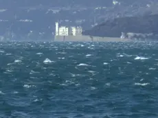 Bora a Trieste in una foto di repertorio