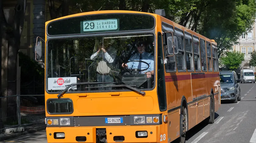 La mitica linea 29 nella corsa rievocativa (Silvano)