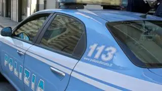 Una Volante della polizia