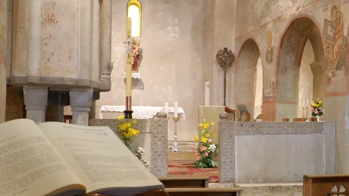 Lasorte Trieste 31/05/17 - Chiesa Muggia Vecchia, Affreschi